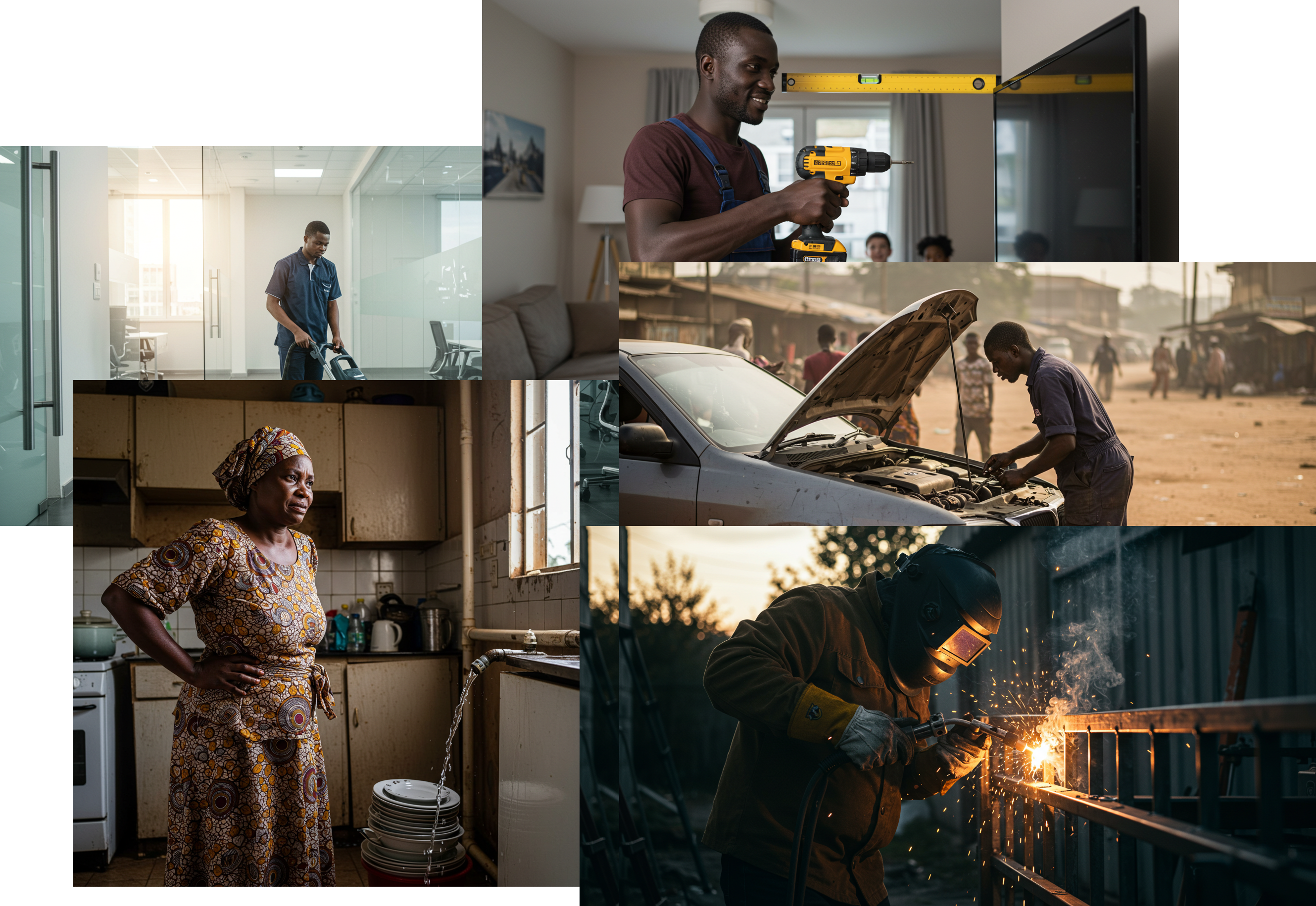 Auto electrician offering artisan services in Nigeria”